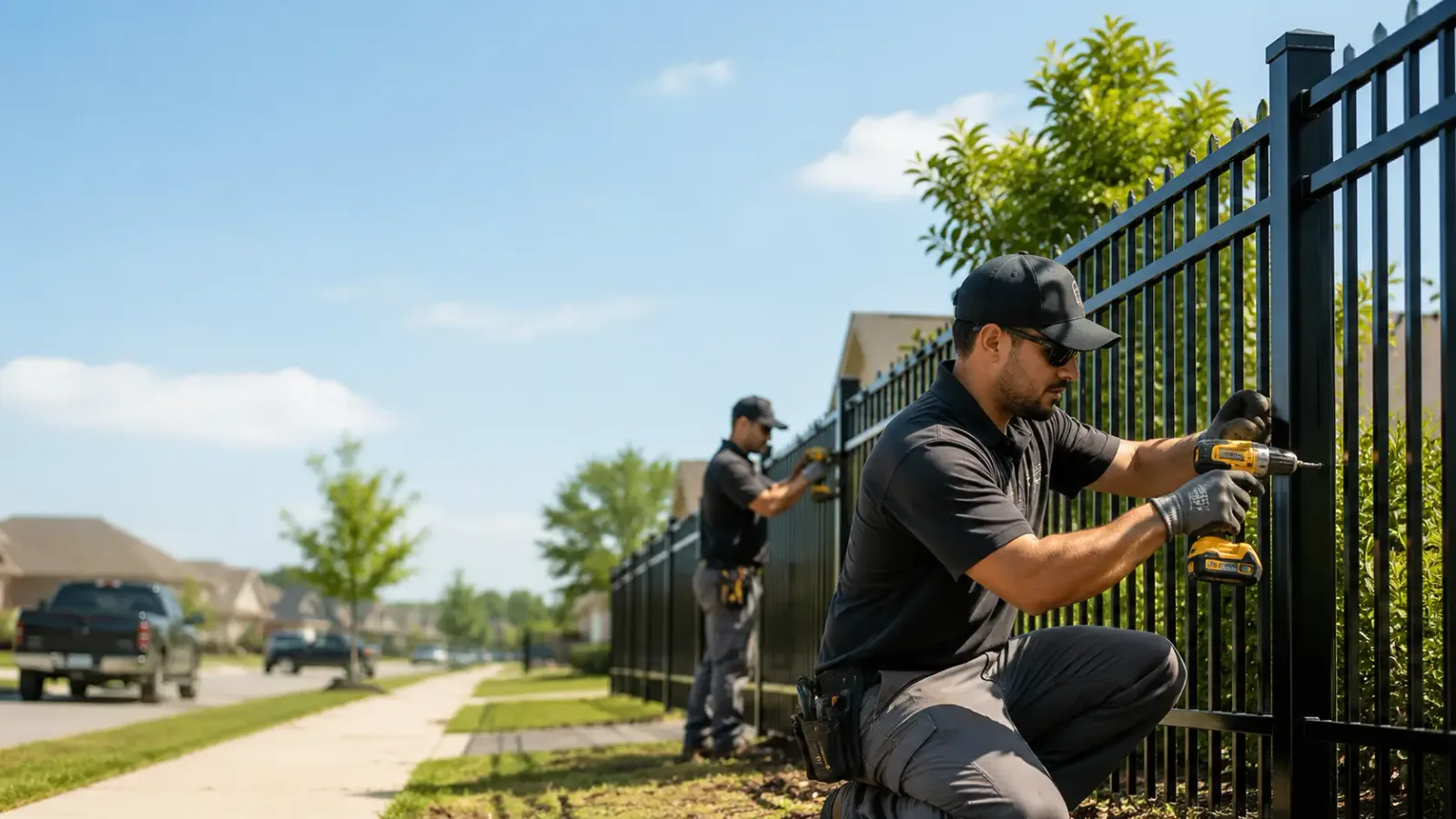 Metal Fence Installation in Belle Haven, VA
